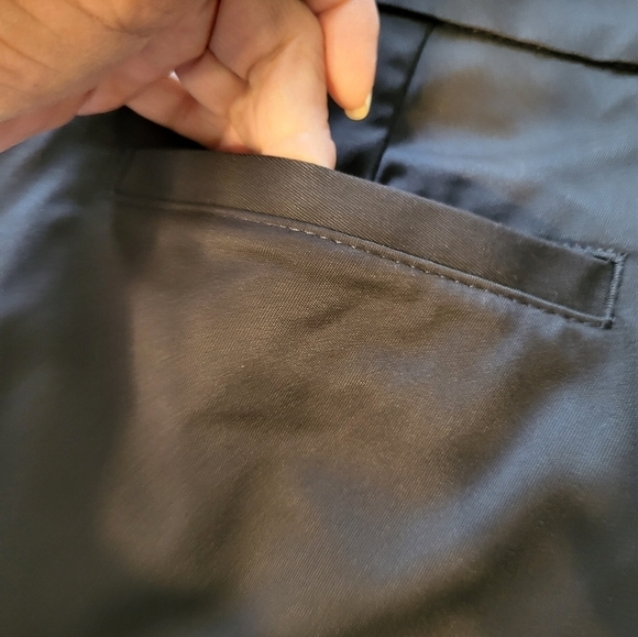 Amazon Essentials NWOT black slim golf shorts 38w - Picture 8 of 14